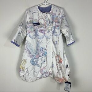 Domiamia Baby Sleep Sak Unicorn Minky Blanket Interior